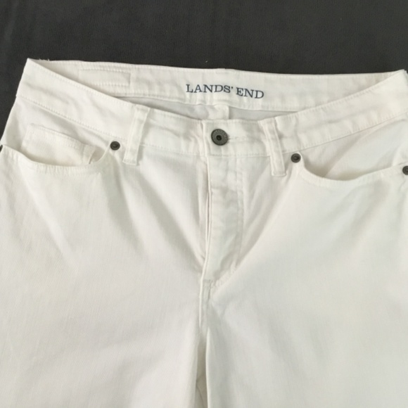 Lands End white Jeans - Picture 3 of 10
